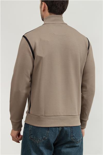 Boss Erkek Fermuarlı Sweatshirt