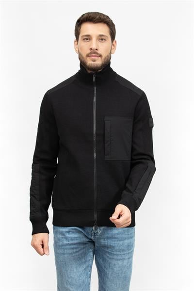 Boss Erkek Fermuarlı Sweatshirt