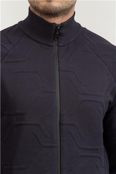 Boss Erkek Fermuarlı Sweatshirt