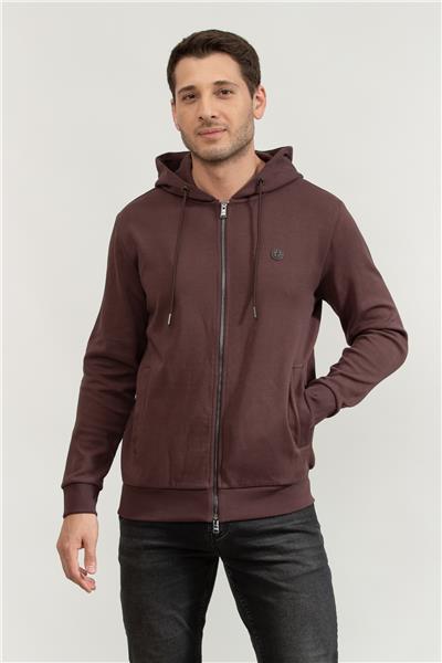 Boss C-Spence 01 Erkek Fermuarlı Sweatshirt