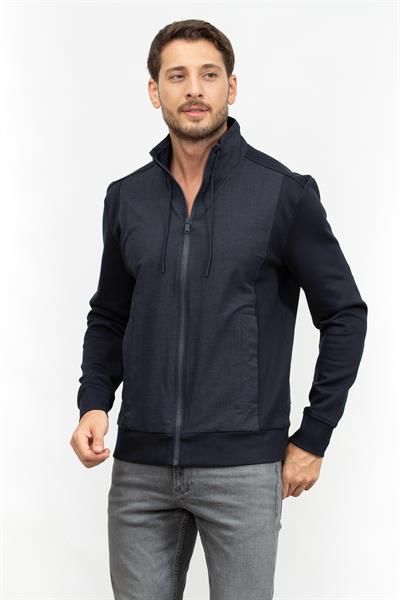 Boss Erkek Fermuarlı Sweatshirt