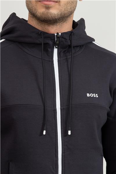 Boss Erkek Fermuarlı Sweatshirt