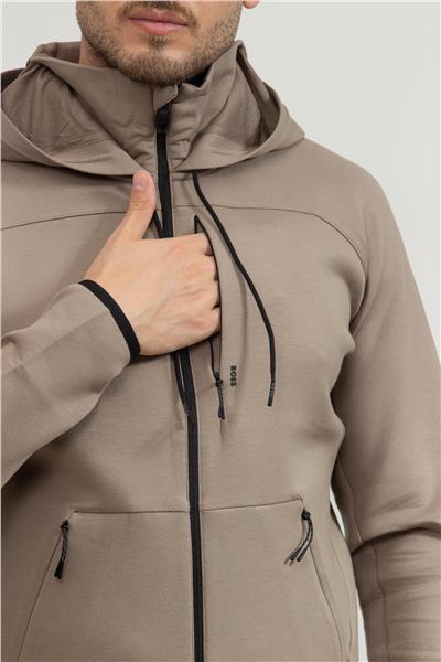 Boss Erkek Fermuarlı Sweatshirt