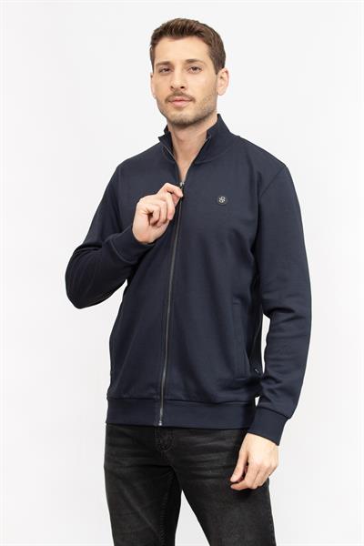 Boss Erkek Fermuarlı Sweatshirt