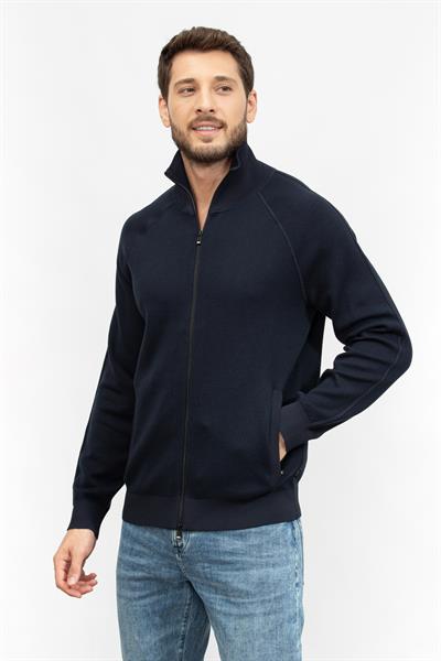 Boss Erkek Fermuarlı Sweatshirt