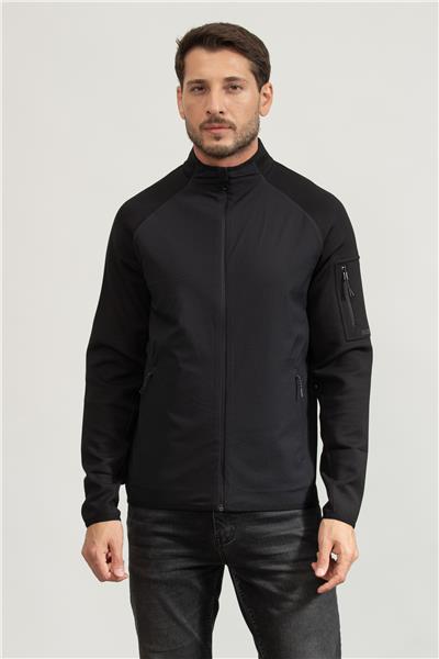 Boss Erkek Fermuarlı Sweatshirt