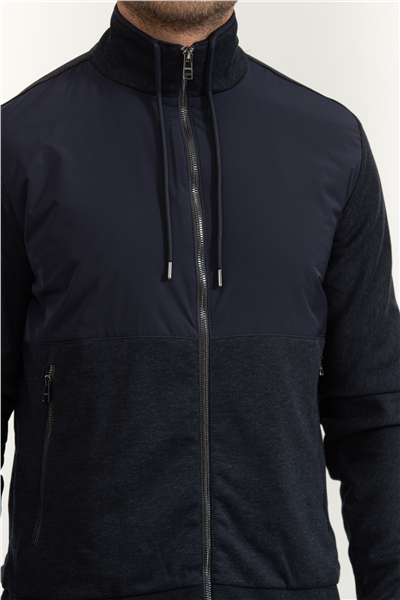 Boss Erkek Fermuarlı Sweatshirt