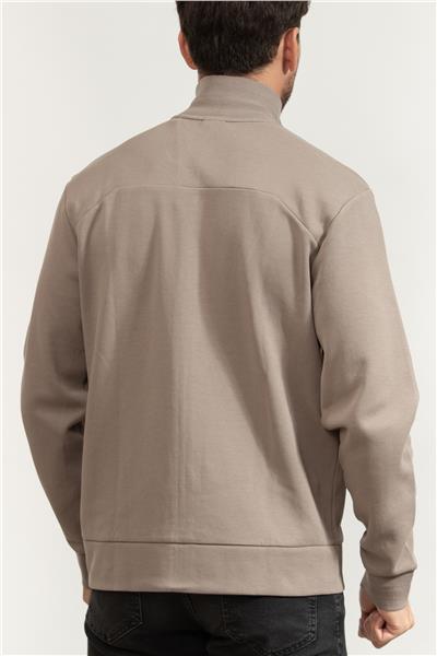 Boss Erkek Fermuarlı Sweatshirt