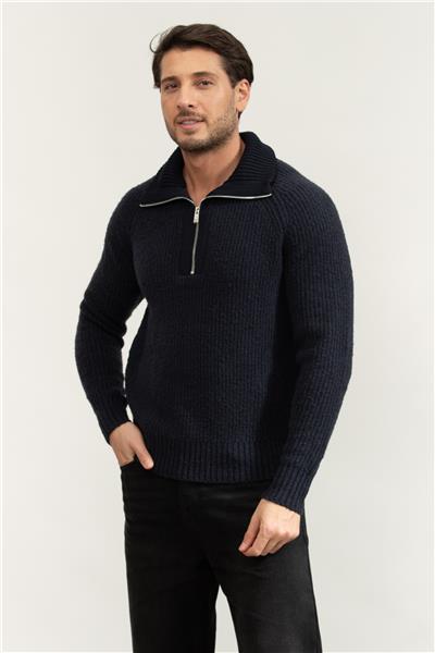 Boss Erkek Fermuarlı Sweatshirt