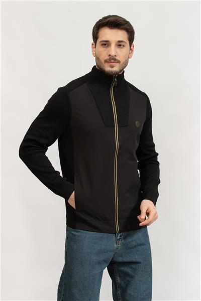 Boss Erkek Fermuarlı Sweatshirt