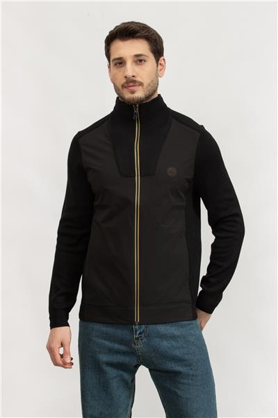 Boss Erkek Fermuarlı Sweatshirt