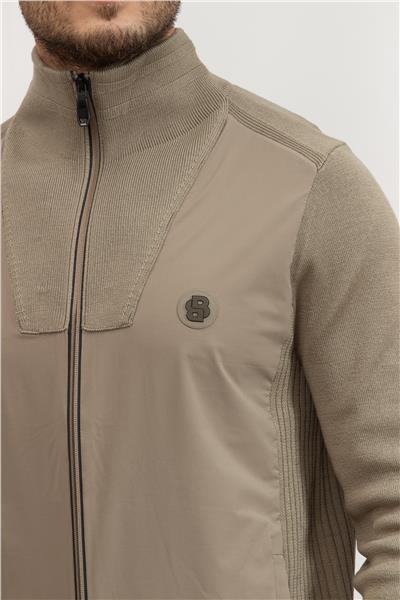 Boss Erkek Fermuarlı Sweatshirt