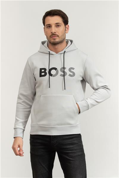 Boss Erkek Kapüşonlu Sweatshirt