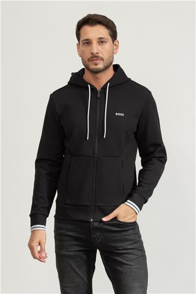 Boss Erkek Kapüşonlu Sweatshirt