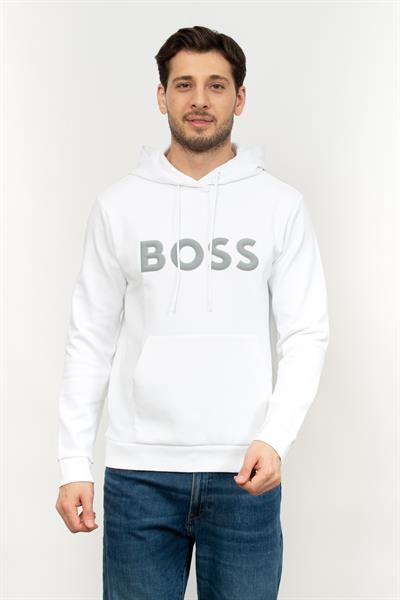 Boss Erkek Kapüşonlu Sweatshirt
