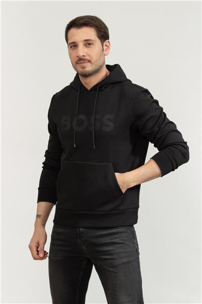 Boss Erkek Kapüşonlu Sweatshirt