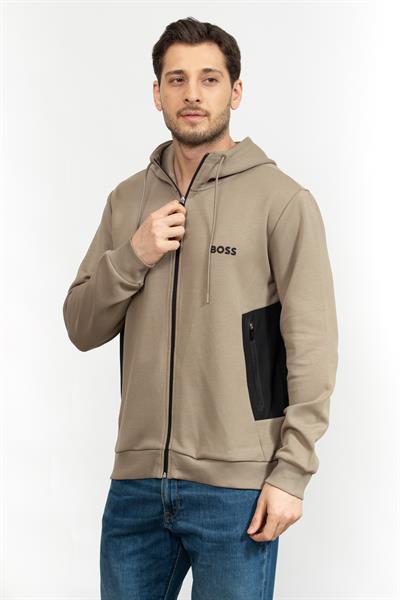 Boss Erkek Kapüşonlu Sweatshirt