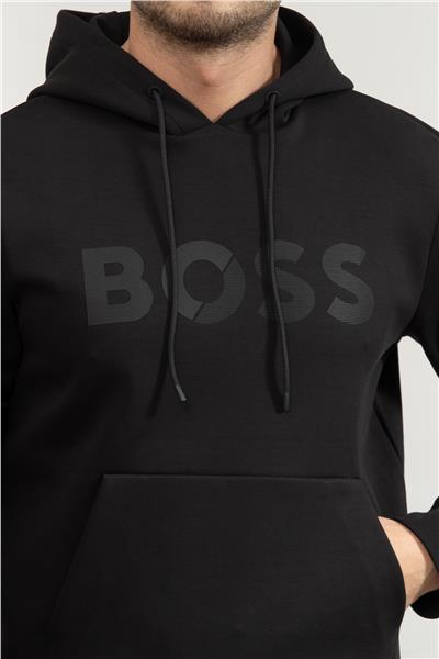 Boss Erkek Kapüşonlu Sweatshirt
