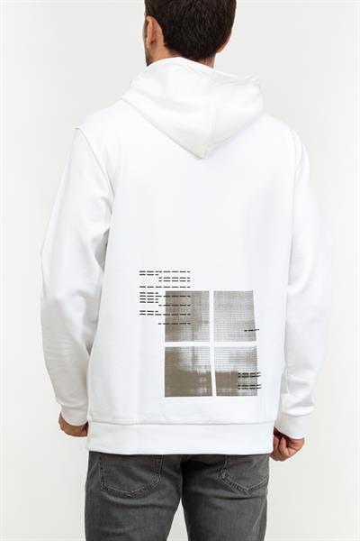 Boss Erkek Kapüşonlu Sweatshirt