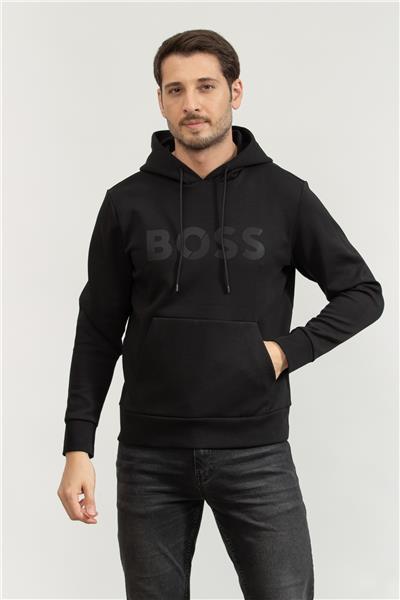 Boss Erkek Kapüşonlu Sweatshirt