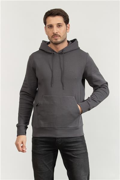 Boss Erkek Kapüşonlu Sweatshirt