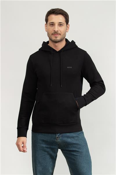 Boss Erkek Kapüşonlu Sweatshirt