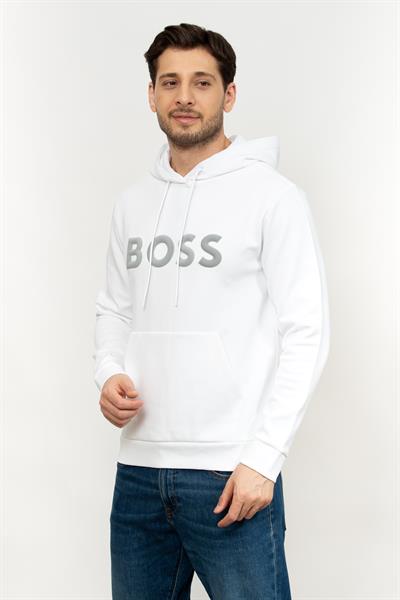 Boss Erkek Kapüşonlu Sweatshirt