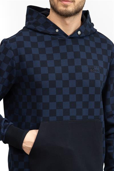 Boss Erkek Kapüşonlu Sweatshirt