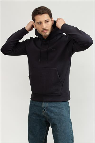 Boss Erkek Kapüşonlu Sweatshirt