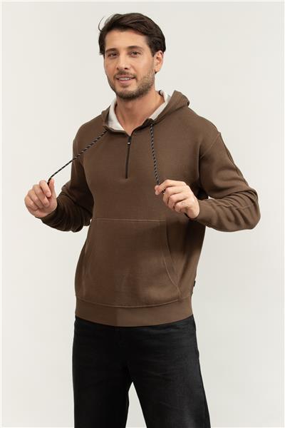 Boss Erkek Kapüşonlu Sweatshirt