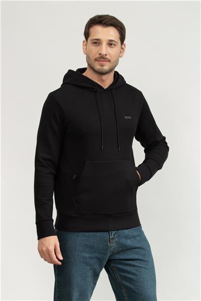 Boss Erkek Kapüşonlu Sweatshirt