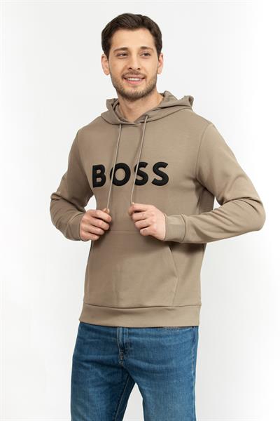 Boss Erkek Kapüşonlu Sweatshirt