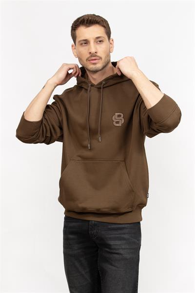 Boss Erkek Kapüşonlu Sweatshirt