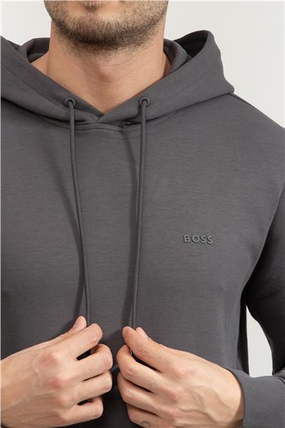 Boss Erkek Kapüşonlu Sweatshirt