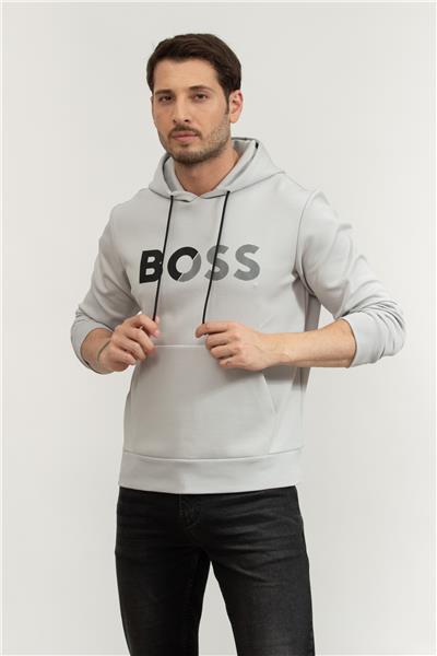 Boss Erkek Kapüşonlu Sweatshirt