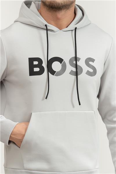 Boss Erkek Kapüşonlu Sweatshirt