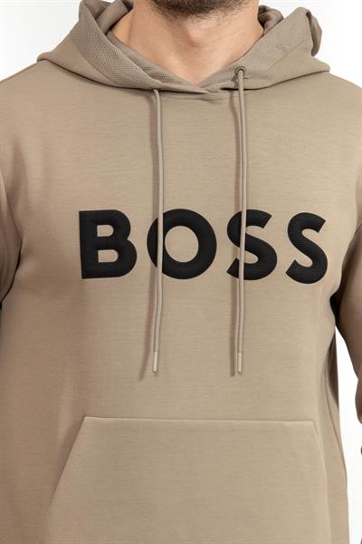 Boss Erkek Kapüşonlu Sweatshirt