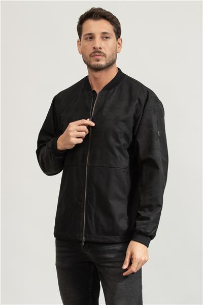 Boss J Future Bomber Erkek Mont Siyah