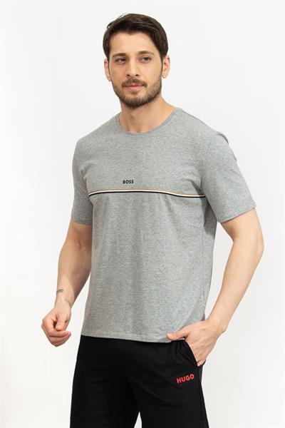 Boss Erkek Pijama Üstü Gri