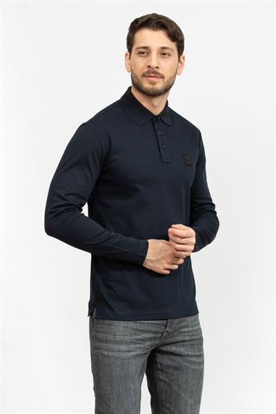Boss Erkek Polo Yaka T-Shirt Mavi
