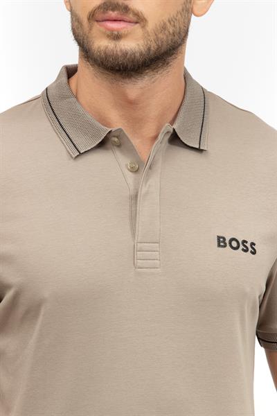 Boss Erkek Polo Yaka T-Shirt Yeşil