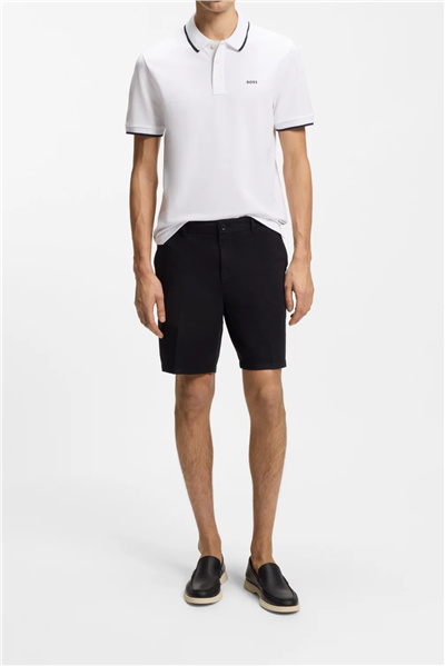 Boss Erkek Polo Yaka T-Shirt Beyaz