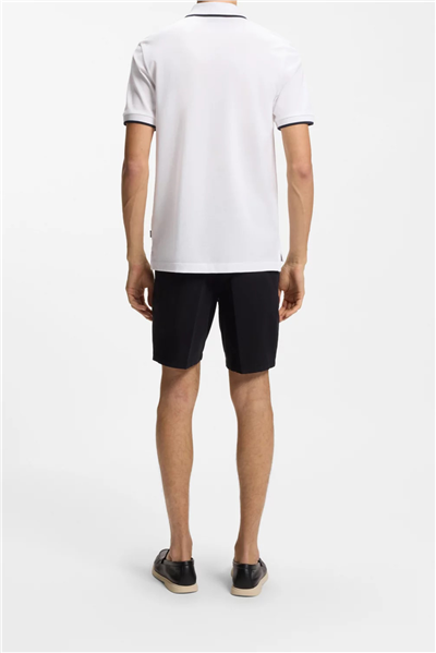 Boss Erkek Polo Yaka T-Shirt Beyaz