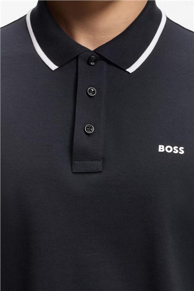 Boss Erkek Polo Yaka T-Shirt Mavi