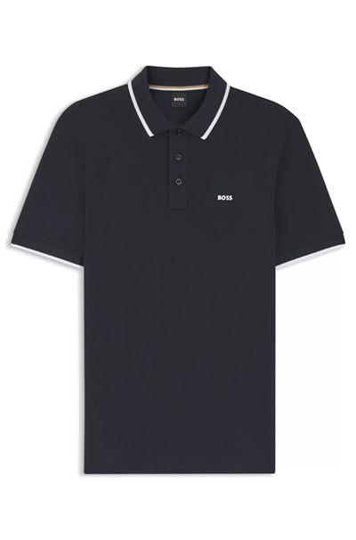 Boss Erkek Polo Yaka T-Shirt Mavi