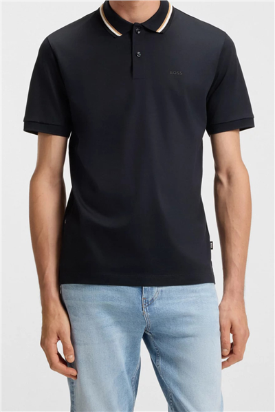 Boss Erkek Polo Yaka T-Shirt Mavi
