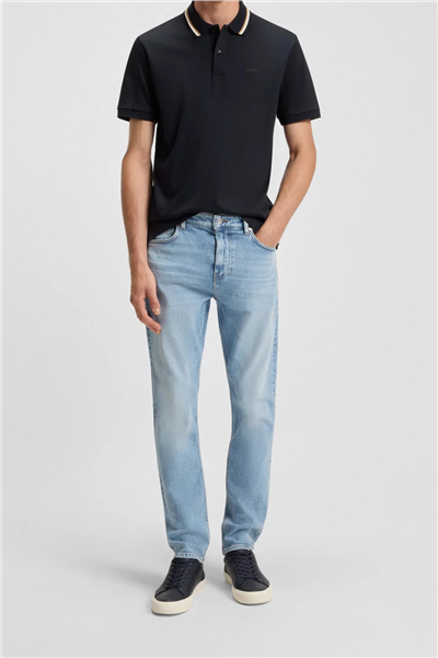Boss Erkek Polo Yaka T-Shirt Mavi