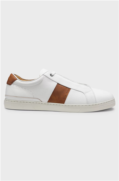 BOSS Gary L Tenn Grhdamf Erkek Sneaker Beyaz