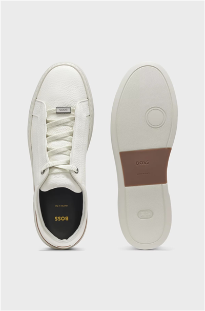 BOSS Gary Tenn Grhdelxl Erkek Sneaker Beyaz