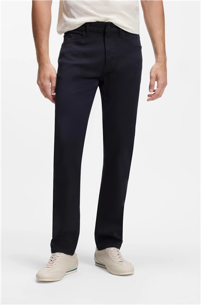 BOSS H Delaware Aston Martin Erkek Jean Pantolon Siyah